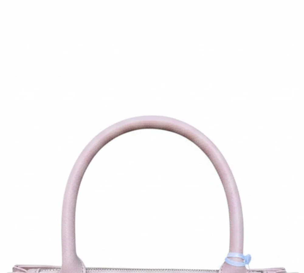 La Terre Light Pink Satchel Purse